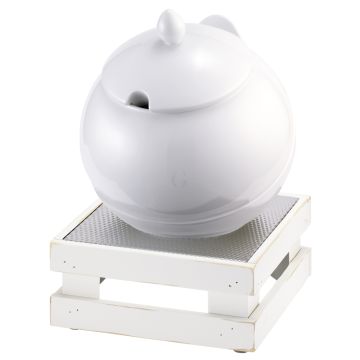 Frilich RAISER VINTAGE Buffet Bowl, weiß 3,5 Liter