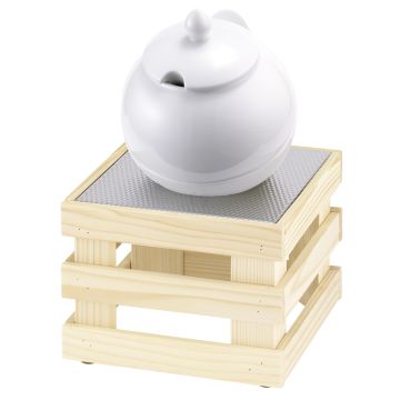 Frilich RAISER NATURE Buffet Bowl, weiß 369 mm