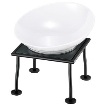 Frilich RAISER RUSTIC Buffetschale, weiß 277 mm