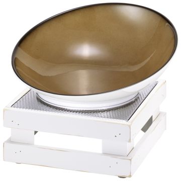 Frilich RAISER VINTAGE Buffetschale, caramel 220 mm