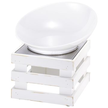 Frilich RAISER VINTAGE Buffetschale, weiß 285 mm