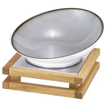 Frilich RAISER OAK Buffetschale, grau 190 mm