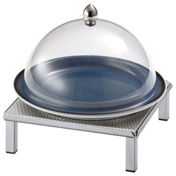 Frilich RAISER INOX Clochenplatte, blau 208 mm