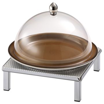 Frilich RAISER INOX Clochenplatte, caramel 208 mm