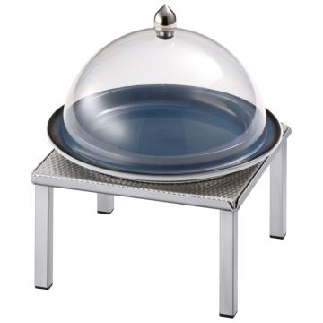 Frilich RAISER INOX Clochenplatte, blau 258 mm