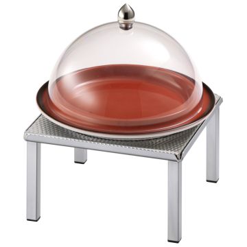 Frilich RAISER INOX Clochenplatte, rot 258 mm