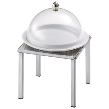 Frilich RAISER INOX Clochenplatte, weiß 308 mm