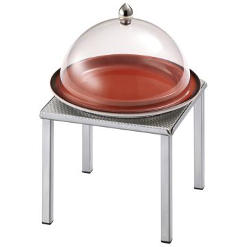 Frilich RAISER INOX Clochenplatte, rot 308 mm