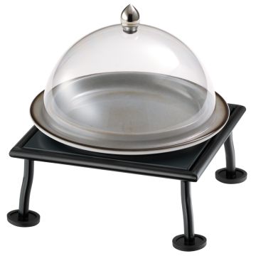 Frilich RAISER RUSTIC Clochenplatte, grau 260 mm