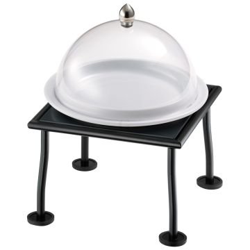 Frilich RAISER RUSTIC Clochenplatte, weiß 310 mm