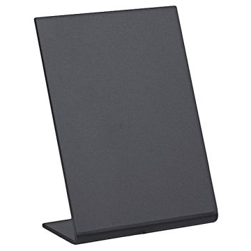 Contacto Tischaufsteller Kreidetafel L-Form, Din A7