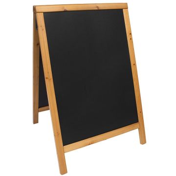 Contacto Doppeltafel, teak 850 mm