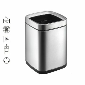 Aliseo Hotel PRESTIGE Hygieneeimer eckig 9 Liter / offen