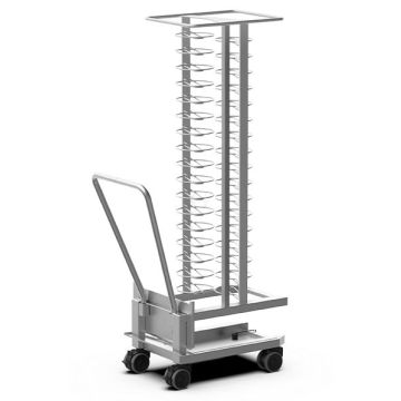 Unox Korrosionsbeständiger Trolley 520 x 668 x 1711 mm