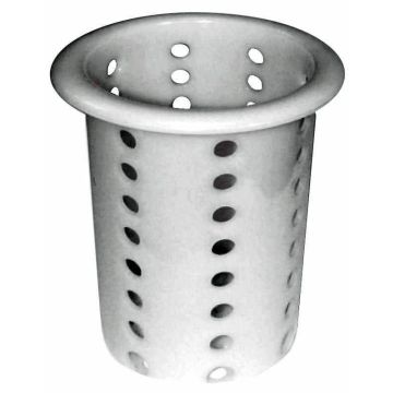 Contacto Besteckköcher, Polyethylen, weiß