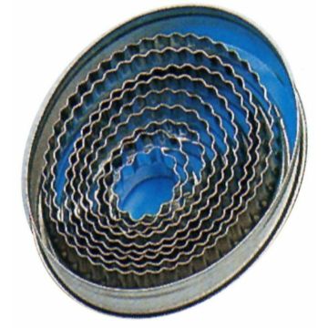 Contacto Ausstechformen oval, wellig