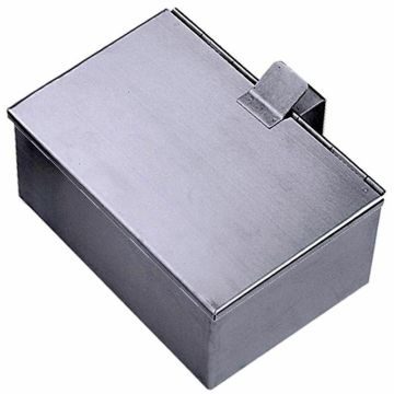 Contacto Aschenbehälter, matt gebürstet, 2,5 l