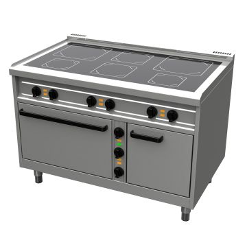 EKU Thermik 850 Glas-Ceran-Herd JEH-6