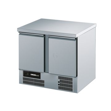 CHROMOnorm Kühltisch GN 1/1 mit 2 Türen mit Tischplatte BR 795