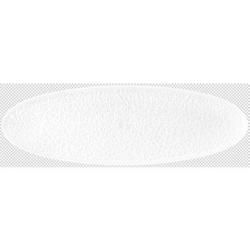 Seltmann Weiden NORI Coupplatte oval 44 x 14 cm Vollrelief, weiß