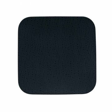 Seltmann Weiden COUP Fine Dining Fashion Coupteller flach eckig 22x22 cm M5383, schwarz 