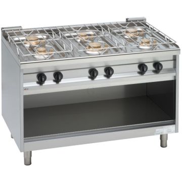 EKU Thermik 650 Gas-Herde "EmaxxBurner Kompakt" EB-650-GST-6