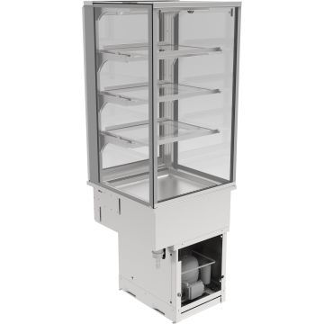 NordCap Einbaukühlvitrine CAKE TOWER 53-E R-290