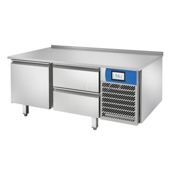 Cool Compact Kühltisch GN 1/1 2 Türen mit Tischplatte, hinten aufgekantet KTM721141