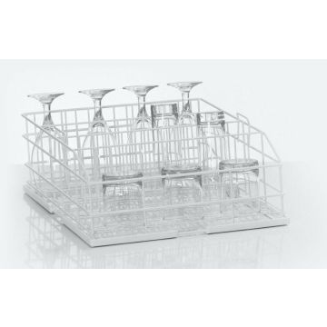 Winterhalter Gläserkorb Drahtgitter Größe S 4 Reihen