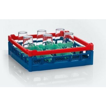 Winterhalter Gläserkorb Kunststoff Größe L 9 Gläser  H 110 mm