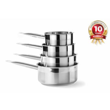 Hendi Kasserolle - ohne Deckel, Profi Line, 1 L, ø 140 x (H) 70 mm