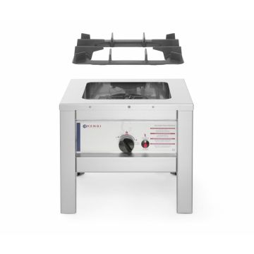 Hendi Hockerkocher Profi Line, 6,7 kW, 425 x 425 x (H) 400 mm