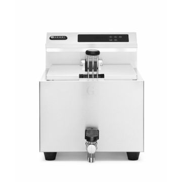 Hendi Friteuse Profi Line digital - mit Ablasshahn - 8 l, 8L, 230V/3500W, 300x515x(H)345mm