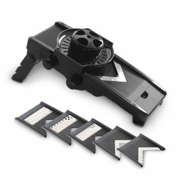 Hendi Gemüseschneider, V-Typ, Schwarz, 130 x 335 x (H) 75 mm