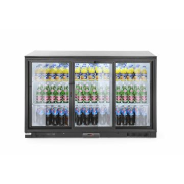 Hendi Bar Kühlschrank mit Schiebetüren 303 L, 2 / 10 ˚C, 220 - 240 V / 0,215 kW, R600a, 1335 x 500 x (H) 900 mm