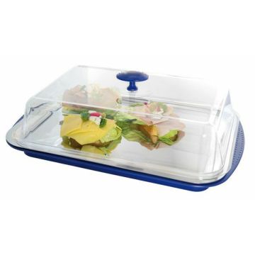 Hendi Edelstahl-Tablett, 395 x 283 mm