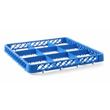 Hendi Aufsatz für Geschirrspülkorb, 9 Fächer, 500 x 500 x (H) 45 mm