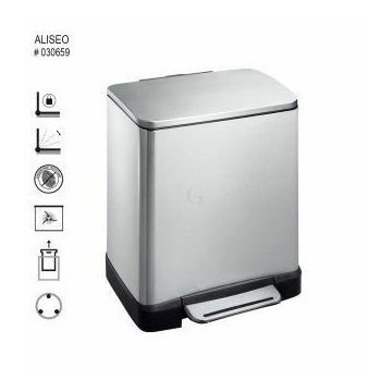 Aliseo Hotel PRESTIGE EZ STAY Hygieneeimer eckig 10 + 9 Liter