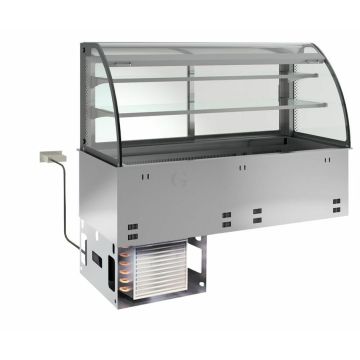 KBS Kühlplatte kundenseitig offen E-EKVP 2A GN 2/1 OP Kühlvitrine