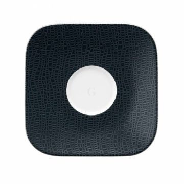 Seltmann Weiden COUP Fine Dining Fashion Kombi-Untere eckig groß 16x16 cm M5387, schwarz 