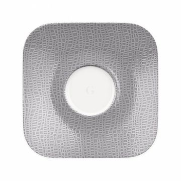 Seltmann Weiden COUP Fine Dining Fashion Kombi-Untere eckig groß 16x16 cm M5387, grau 