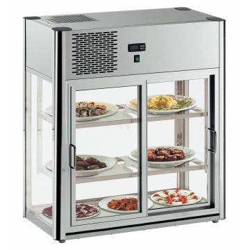 NordCap Panorama-Kühlvitrine LINUS 200