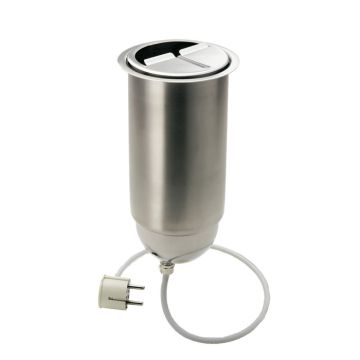 Messerabstreifbehälter Modell 23 mit Heizung