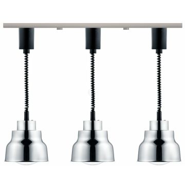 Neumärker 3-fach Wärmestrahler chrom