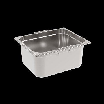 Rieber GastroNorm-Behälter GN 1/2 - 150 mm versenkbare Griffe