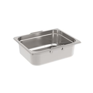 Rieber GastroNorm-Behälter GN 1/2 - 100 mm versenkbare Griffe