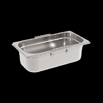 Rieber GastroNorm-Behälter GN 1/3 - 100 mm versenkbare Griffe