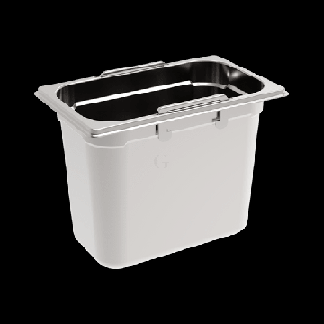 Rieber GastroNorm-Behälter GN 1/4 - 200 mm versenkbare Griffe