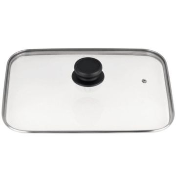 SARO Eurolux Sicherheitsglasdeckel, 32 c 25 cm, inkl. Deckelknopf