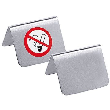 Contacto Nichtraucheraufsteller, seidenmatt